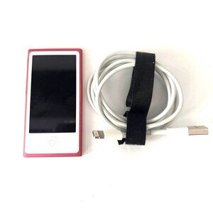 Apple iPod nano 7th Generation Mid 2015 Pink (16GB) , With Charging cable